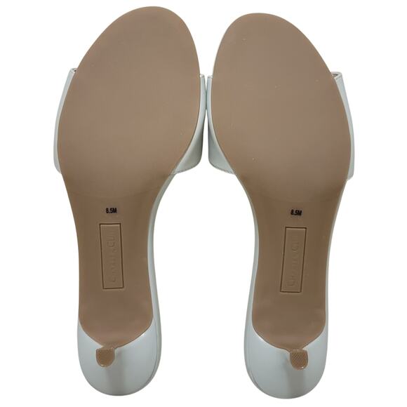 Charter Club Women Tessaa Kitten Heel Slide Sandals Size US 8.5M Soft Mist PU - Picture 4 of 5